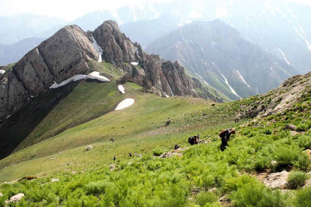 Uzbekistan. Ohotnichy peak(3099m)