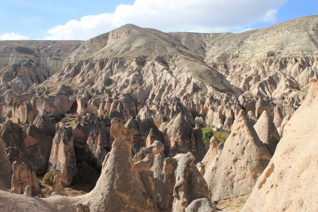 Turkiye. Amazing Cappadocia. Zelve. Imaginary&nbsp;valley.
